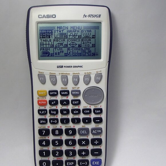 Casio fx-9750GII  Standard Graphing Calculator Used - Picture 1 of 8
